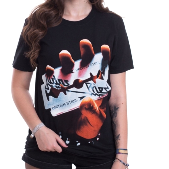 Judas Priest British Steel Heavy Metal Shirt - Picture 4 of 4